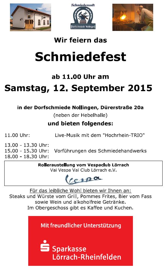 Schmiedefest 2015
